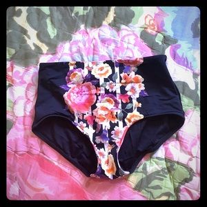Seafolly high waisted bikini bottoms